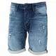 JACK & JONES Mens Jjirick Jjicon Ge 007 I.k STS Shorts, Blue Denim, M