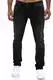 MERISH Jeans Herren Slim Fit Jeanshose Stretch Designer Hose Denim 502 (32-32, 502-3 Schwarz)