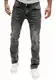 MERISH Jeans Herren Slim Fit Jeanshose Stretch Designer Hose Denim (32-32, 501-5 Anthrazit)