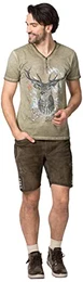 Herren skjorte billig T Shirt, Sand, XXL EU