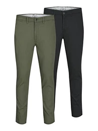 Herren Jjimarco Jjdave Akm 2 Pack Noos Hose, Schwarz, 32W / 32L EU