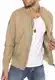 Redbridge Herren Jacke Übergangsjacke Bomberjacke Collegejacke Basic Beige M