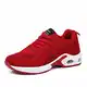 PAMRAY Laufschuhe Damen Air Gymnastik Strasenlauf Schuhe Schnuren Freizeitschuhe Rot-1 39