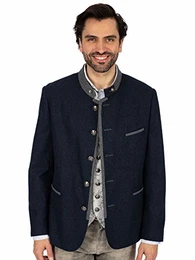 Herren Quintus Business Anzug Jacke, Blau-stein, 52 EU