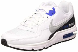 Herren AIR MAX LTD 3 Running Shoe, White/LT Smoke Grey-Game ROYAL, 43 EU