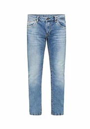 Herren Jeans NI:CO Regular Fit Denim im Vintage Look mit Breiten Nähten Light Vintage 33 30