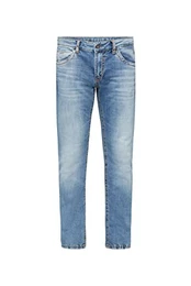 Herren Jeans NI:CO Regular Fit Denim im Vintage Look mit Breiten Nähten Light Vintage 29 30