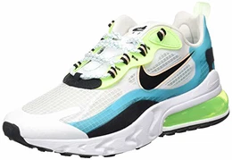 Herren Air Max 270 React Se Laufschuh, Oracle Aqua/Black-Ghost Green, 43 EU