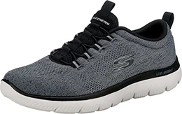 Summits Louvin Herren Slipper, Schwarz/Weiß, 43 EU
