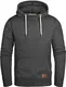 Grin&Bear Herren Kapuzenpullover Kapuzenjacke Hoodie mit hoch abschließendem Kragen GEC494 (M, Anthrazit)