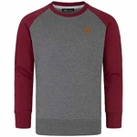 Amaci&Sons Sweatshirt Style MILWAUKEE Anthrazit/Bordeaux (4050)