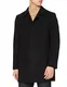 find. Herren Langer Wollmantel, Black (Black), M, Label: M
