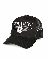 Herren Basic Trucker Cap schwarz