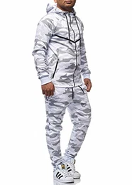 Herren Jogginganzug 724 Weiß M