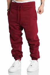 Herren Baggy Sporthose Trainingshose Jogginghose Sweatpants Jogger 2017 Bordeaux M