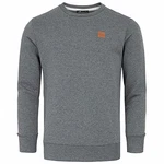 Amaci&Sons Herren Basic College Sweatjacke Pullover Hoodie Sweatshirt (4056) Dunkelgrau