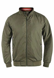 Blend Zyklo Herren Softshell Jacke Funktionsjacke Übergangsjacke mit Stehkragen (77203) Staubiges Olivgrün (77203)