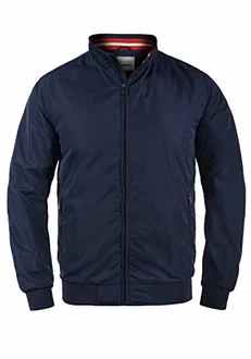 Blend Zyklo Herren Softshell Jacke Funktionsjacke Übergangsjacke mit Stehkragen (77203) Mood Indigo Blue (74648)