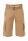 riverso Herren Cargo Shorts RIVAnton Gürtel Bermuda Kurze Hose 100% Baumwolle Blau Grau Oliv Schwarz Beige Kariert w30 - w46, Größe:W 32, Farbe:Camel Beige (20000)