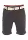 riverso Herren Chino Shorts RIVHenry Gürtel Bermuda Kurze Hose 98% Baumwolle Hellblau Dunkelblau Navy Rot Grün Orange Beige Grau w30 - w42, Größe:W 32, Farbe:Anthracite Grey (23400)