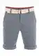 riverso Herren Chino Shorts rivHenry Gürtel Bermuda Kurze Hose 98% Baumwolle Hellblau Dunkelblau Navy Rot Grün Orange Beige Grau w30 - w42, Größe:W 32, Farbe:Pigeon Blue (19300)