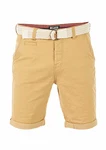 riverso Herren Chino Shorts RIVHenry Gürtel Bermuda Kurze Hose Hellblau/Dunkelblau/Navy/Rot/Grün/Orange/Beige/Grau (20300)
