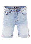 Riverso Herren Jeans Shorts RIVUdo Regular Fit Denim Short Jeansshorts Grau/Hellblau/Blau/Light Blue Denim