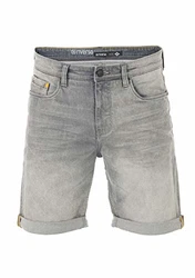 Riverso Herren Jeans Shorts RIVUdo Regular Fit Denim Short Jeansshorts Grey