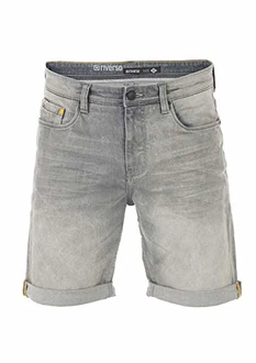 Riverso Herren Jeans Shorts RIVUdo Regular Fit Denim Short Jeansshorts Grey