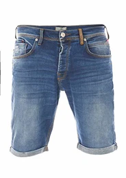 LTB Herren Jeans Bermuda Corvin Slim Fit Shorts Baumwolle Denim Kurz Short Blau Dunkelblau Schwarz S M L XL XXL 3XL 4XL 5XL, Größe:M, Farbe:Bulky Wash (52249)