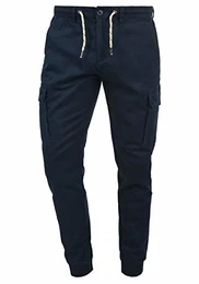 Blend BHSellini Herren Cargohose Lange Hose mit Stretch, Größe:34/34, Farbe:Navy (70230)