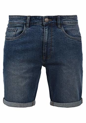 Blend Joel Herren Jeans Shorts Denim middleblue