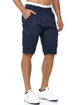 Indicode Cargoshorts Blixt Navy