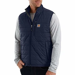 Rain Defender Relaxed Fit Leichte isolierte Weste Herren Blau M