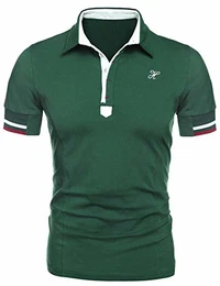 Coshow Herren Poloshirt Polohemd Funtionsshirt Tshirt Männer Kurzarm S-XXL