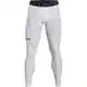 Under Armour Herren Ua Hg Armour Leggings lange Sportleggings; atmungsaktive enganliegende Laufhose, White / Black, M