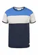 !Solid Cody Herren T-Shirt Kurzarm Shirt mit Streifen und Rundhalsausschnitt aus 100% Baumwolle, Größe:M, Farbe:Insignia Blue (1991)