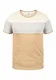 !Solid Cody Herren T-Shirt Kurzarm Shirt mit Streifen und Rundhalsausschnitt aus 100% Baumwolle, Größe:M, Farbe:Cornstalk (796323)