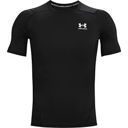 Under Armour UA HG Armour Comp SS Shirt Schwarz