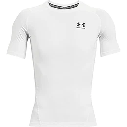 Herren UA HG Armour Comp SS, kurzärmliges Funktionsshirt, schnelltrocknendes T-Shirt mit Kompressionspassform