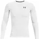 Under Armour HeatGear Armour Comp LS Herren enganliegendes Funktions, Langarmshirt,White / Black, M
