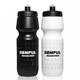 Sport Trinkflasche 750ml BPA-frei Radflasche 2er Set (Schwarz+Weiß)