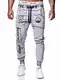 OneRedox Herren Jogginghose Sporthose Männer Trainingshose Sweatpants 601 Grau M