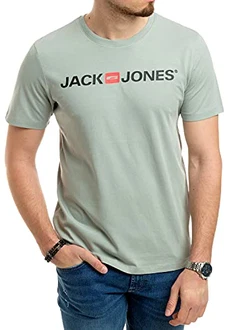 JACK & JONES JJECorp Logo Tee SS Crew Neck NOOS (12137126) Iceberg grün