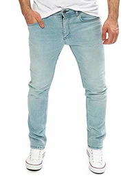 Jeans Herren Alistar Slim fit - hellblaue Stretch Jeanshose - Blaue Hose hell für Männer, Blau (Cloud Blue 144306), W32/L32