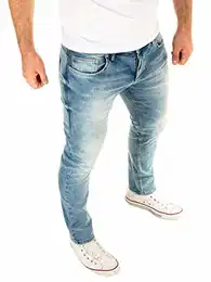 Jeans Herren Alistar Slim fit - Stretch Jeanshose - Blaue Hose für Männer, Blau (Flint Stone 183916), W32/L32