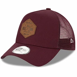 Trucker Mesh Cap im Bundle mit UD Bandana NE Patch Maroon #4093