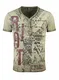 KEY LARGO Herren MT RIOT T-Shirt, mil.Green, M