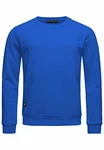 Red Bridge Herren Crewneck Sweatshirt Pullover Premium Basic Blau