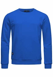 Red Bridge Herren Crewneck Sweatshirt Pullover Premium Basic Blau